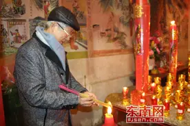 莆田秀屿笏石衣锦亭“点烛山” 传承百年民俗图片