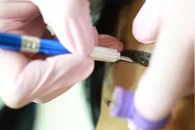 原来韩式半永久纹眉是这样的，弄完后，简直变了一个人视频封面