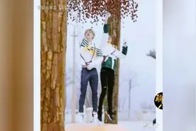 原来跑男未播里迪丽热巴鹿晗有这么多同框照片，两个人笑的太好看视频封面