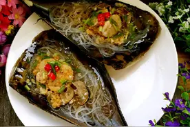 蒜蓉粉丝蒸带子图片