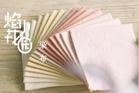 超简单纯植物染料染布你会吗？教你如何染出充满治愈的“渐变色”视频封面