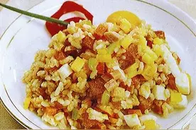 菠萝鸡饭，你知道怎么做吗？图片