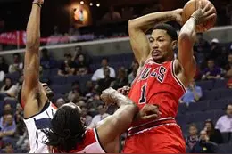 NBA：沃尔29+12+10 奇才力克公牛图片
