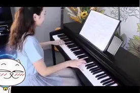 美女克洛里斯电子钢琴演奏《克罗地亚狂想曲》行云流水，单曲循环视频封面
