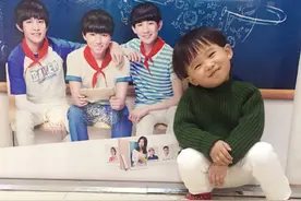 宠弟狂魔!易烊千玺晒楠宝称其四小只图片