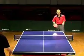 乒乓球教学：正手推挡的重心太高的话准确率会随之降低？视频封面