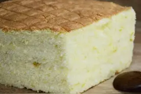 橙香味十足的香橙戚风蛋糕图片