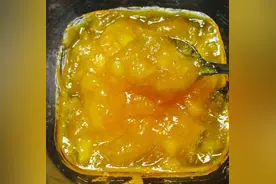 菠萝果粒酱图片