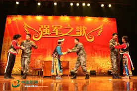 军委政治工作部话剧团走进第47集团军:文化盛宴励军心图片