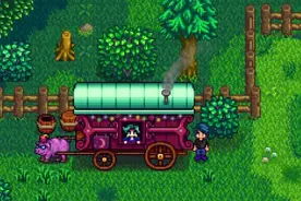 星露谷物语stardew valley马车商人出现时间地点介绍图片