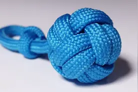 手工DIY球形打结编法详解 教你学会编织可爱的球形结视频封面
