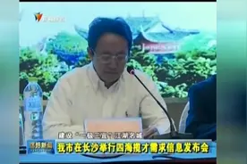 岳阳在长沙举行四海揽才需求信息发布会图片