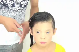 儿童编发 超有气质的彩带儿童编发图片