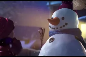 小女孩与雪人之间感动人心的陪伴故事！记得把时间留给你爱的人！图片