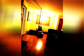 狗狗突然见到当兵回家的主人，情绪失控，竟然悲伤的哭了起来！图片