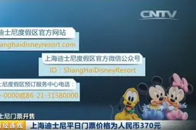 上海迪士尼门票今开售！这些股票将备受追捧图片