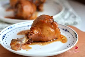 只需两招，就让烤鸡腿香嫩入味！图片