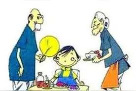 请放开你那如恶魔般的双手，让孩子像正常人一样的生活吧！图片