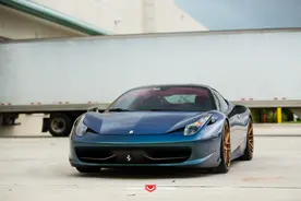 法拉利458 Italia改装Vossen轮毂图片