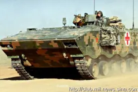 这型装甲车能拯救伤员性命，将成为中国士兵的新一代保护神图片