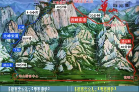 华山西峰·索道图片