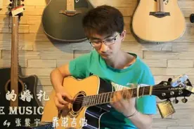 唯美吉他独奏曲《梦中的婚礼》张紫宇图片