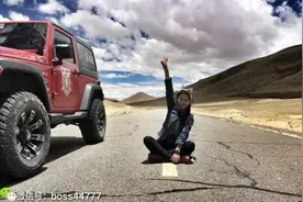 有多少女司机开越野车，这姑娘单打独斗闯藏线图片