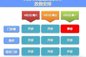 清明小长假，天津各大医院怎么放假？图片