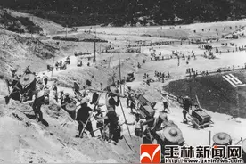 看上世纪70年代玉林水利工程设施是如何建设的图片