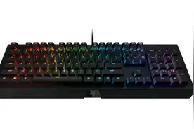 简约设计 RAZER发布黑寡妇蜘蛛X机械键盘图片