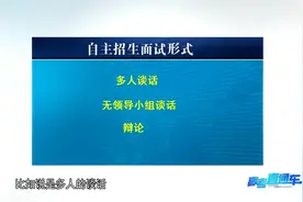 高考自主招生面试都考察学生什么能力？视频封面