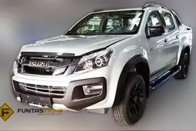 野性爆发月底发布 五十铃D-MAX Beast版实车图图片