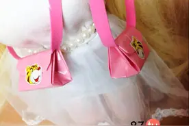 芭比小公举的可爱小包包折纸图解教程图片