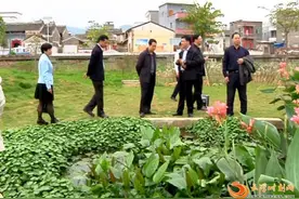 韶关市曲江区政府考察团到郁南县考察农村环境综合整治工作图片