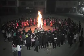 昆明晨耘公司家乡办事处圆满成功，篝火晚会视频封面