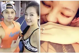 直播中男友惊喜求婚 刘雨柔甜喊：我愿意图片