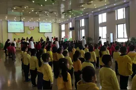 文诚宝贝动起来，早操早操我最棒——文诚幼儿园举行早操比赛图片