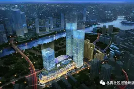 气派！通州运河商务区200多米高楼效果图首曝光！60万平米超大商住综合体图片