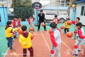 “宝贝，加油”首日报名火爆：萌宝篮球打得真不赖图片