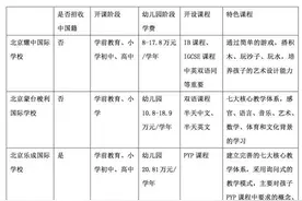 北京不差钱父母可以给孩子选什么国际幼儿园图片