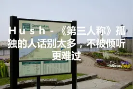 Hush—《第三人称》孤独的人话别太多，不被倾听更难过视频封面
