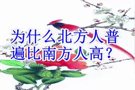 为什么北方人普遍比南方人高？（不要错过）视频封面