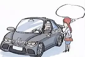 土豪把美女骗上车 竟然要跟她.......图片