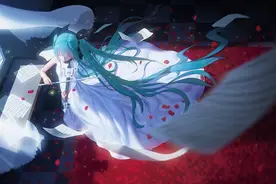 [初音美图] 果然miku是缺不了音乐的图片