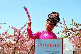 “中国美丽田园”秦安的桃花正开，你不去桃园赏花吗？图片