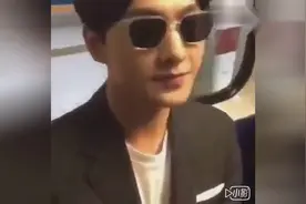 地铁上偶遇好看的小哥哥 比如杨洋？这种事情我总是碰不到视频封面