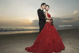 侧面分析三亚婚纱摄影排名工作室哪家好图片