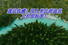 建议收藏！用人单位辞退员工补偿标准！视频封面