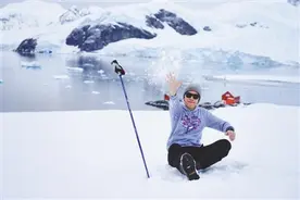 90后丽水小伙的南极奇幻之旅 走到世界的尽头去看看图片