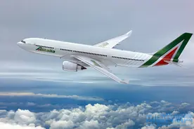 意大利航空宣布开通北京-罗马往返航线图片